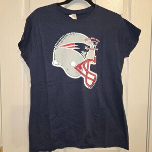 NFL Super Bowl XLIX Champions New England Patriots T-Shirt  Y2K NWT Softstyle